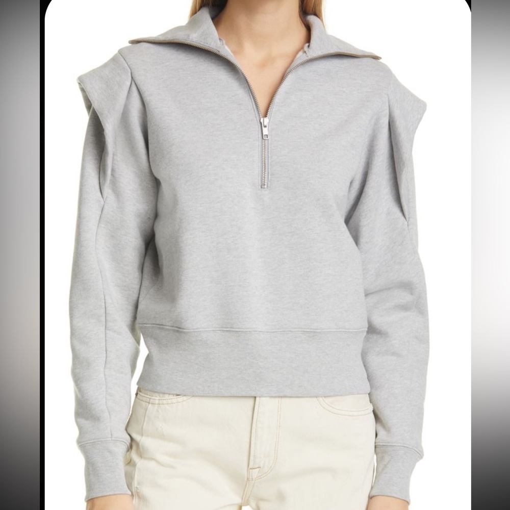 FRAME Zip-Up Sweatshirt